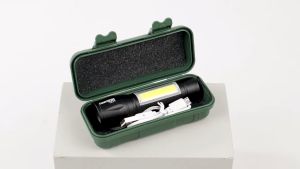 Senter LED USB Rechargeable XPE Q5 COB 2300 Lumens 1517 TaffLED