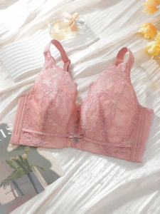 LOVE ESTEEM | Adjustable Push-up Side Support Thin Lace Bra