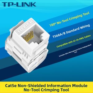 TP-Link | Fireproof Copper-plated Unshielded Information Module T568A/B Wiring