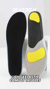 Lightweight EVA Elastic Shoe Insoles for Men and Women Cushioning Foot Pad Ushape Heels Shoe Insert Carbon Fiber Shoe Insoles Cushionable Shoes Shock Absorbing Insoles Leather Insoles - Lazada
