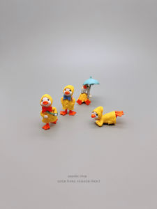 Bàn Làm Việc Máy Tính Có Thể Trang Trí Bằng Đồ Chơi Vịt Mưa Dễ Thương Đồ Trang Trí Bàn Làm Việc Phong Cách Nhật Bản Đồ Trang Trí Nhỏ Vật Liệu Nhựa