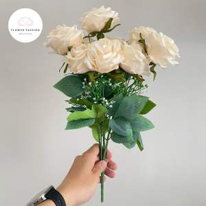 [9 Cabang] Rose Premium Bunga Mawar Artficial Flower