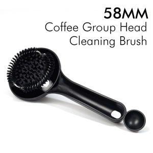 Coffee Machine Brush Cleaner 58mm Espresso Group Head Cleaning Brush Barista Accessories Commercial Coffee Maker Cleaning Tool