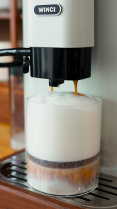 Máy Pha Cà Phê Espresso Winci EM Tự động hoàn toàn đa dạng chức năng bảo hành 1 năm