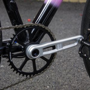 EVOSID | Aerodynamic Crankset Lightweight Hollow One-piece Double Chainring Set Road Bike