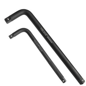 Heavy-Duty Curved Bar Fly Wrench 3/4L Type Extension Bar Mirror Surface Breaking Tool Hand Tools Socket Accessories