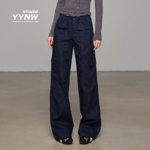 YYNW | Quần Cotton Đùi Thẳng Nhiều Túi