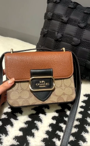Origina bag MORGAN flip leather diagonal box womens bag CL429