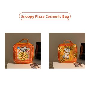 XINDONGXINGQIU | Cute Snoopy Print Waterproof Large Capacity Travel Makeup Bag