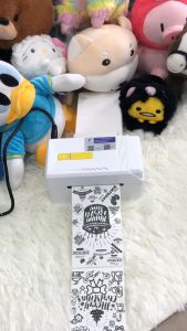(พร้อมส่ง)FlashLabel A318 Printer 80mm เครื่องปริ้นเตอร์ 3 นิ้ว USB+Bluetooth Thermal Printer พิมพ์ใบปะหน้า เครื่องปริ้นสติกเกอร์ ใบส่งของขนาด A7