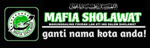 CUSTOM NAMA KOTA MU STIKER MAFIA SHOLAWAT | BAHAN VYNIL(ANTI AIR)