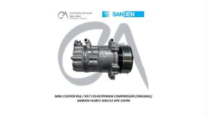 SANDEN HUAYU SD6V12 6PK 1929N High-Performance Compressor for MINI COOPER R56/R57 Countryman