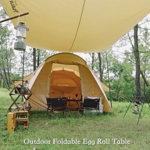 Bàn gỗ cuộn cắm trại NatureHike NH19JJ009