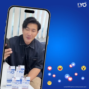 LYO Hair Tonic 100 ml. ไลโอ แฮร์โทนิค พี่หนุ่ม แก้ผมหงอก ผมร่วง ผมขาว เซรั่มผมหงอก Shampoo Hair Tonic ของแท้ 100%