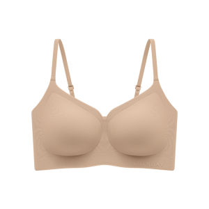 Miiow | Wireless Invisible Strapless Bra Soft Support Seamless Foundation Liquid Vest Fine Strap Womens Underwear Summer Fashion Nylon