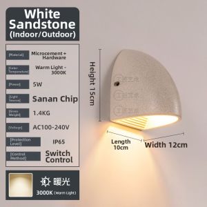 Craftsman Art | Waterproof Outdoor Wall Sconce Dinosaur Egg Design