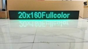 Running Text RGB FullColor 20x170cm Wifi Outdoor PROMO