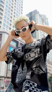 Áo Thun Unisex Nam Cao Cấp INSIDEMEN thiết kế độc đáo nổi bật đường phố in hình các ĐỊA DANH màu sắc đen trắng tương phản - ITS027S3 Chất Liệu Cotton 100% Thân Thiện Môi Trường - Lazada