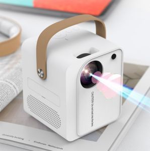 TG CP350 Smart Projector: 1080p Full HD HDMI Compatible USB for Android iOS with Tripod Stand for Home & Travel Use