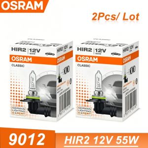 Osram | OSRAM 55W 9012 HIR2 Halogen Fog Light Car Headlight Bulb PX22d 3200K Original Auto Lamp Standard Hi/lo Beam 1:1 Plug and Play