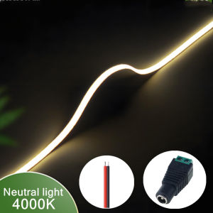 DC12V 3mm Ultra Thin High Density Colorful COB LED Strip 400LEDs/M Dimmable 3000K 4000K 6000K Flexible Light For DIY Home Decor