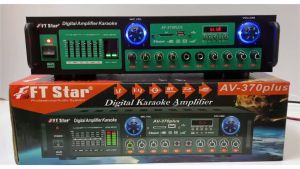 FTStar AV-370PLUS ( BT/FM/USB ) PROFESSIONAL Digital Amplifier Karaoke