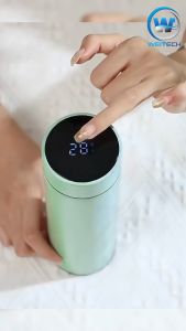 Termos Air Panas Stainless Steel Led Temperatur Suhu 500 ML Digital Display Smart Termos-2410