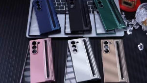 【🔥SG SELLER🔥】RICHMENTGADGET Skin Feel Slim Case with front Tempered glass screen protection For Samsung Galaxy Z Fold 6 FOLD6 ZFOLD6 With Stylus Hinge Pen Slot Plastic Fold Shockproof Protection Hard Cover