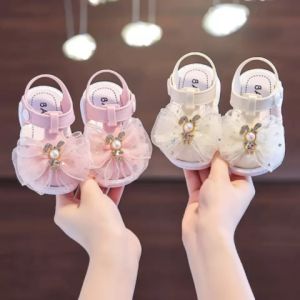 SS GALLERY - SP607 Sandal Anak Perempuan Sandal Pita Rabbit Flat Sandal Anak Import Sandal Anak Kekinian