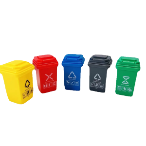 DIY | Mini Realistic Openable Trash Can Toy Accessories