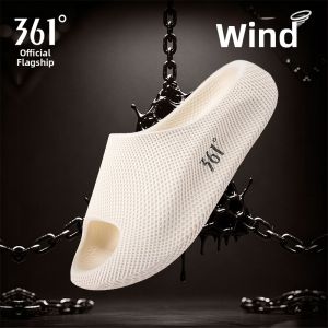 361° | Mens 3D Pattern Slip-resistant Wearable EVA Thick Sole Height-increasing Outdoor Slippers