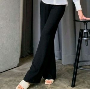 Celana cutbray scuba - celana cutbray kantor - celana kerja wanita kekinian