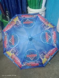 Rainy Day Adventures: Boy and Girl Kids Character Umbrella with Adorable Plastic Tube Cover Payong pambata