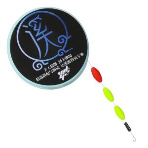 WLGZ | Akita Inu Gold Sleeve Float and Hook Line Assembly 3 Floats