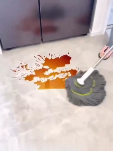 Alat Pel Lantai Microfiber Tarik Peras Otomatis Tanpa Peras Tangan / Alat Pengepel Lantai PH C1315