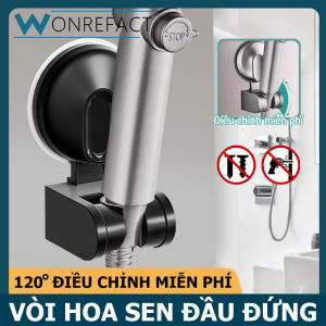 Hộ gia đình khung đầu vòi sen phòng tắm nhà tắm phòng có thể điều chỉnh màu xám Đầu vòi hoa sen khung treo tường gắn