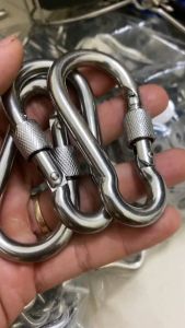 Móc Xích INOX 304 an toàn bảo hộ leo núi đa năng 4 kích cỡ 5mm 6mm 8mm 10mm