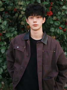 เสื้อแจ็คเก็ตแบบมีฮู้ด HermitCreate ทรงหลวม ปกหนัง 3 สี ซักได้ ผ้าขนแกะ ทรงฤดูใบไม้ร่วงและฤดูหนาว สำหรับเยาวชน