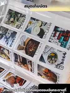 120/240กริด อัลบั้มรูปโพลารอยด์ 3 นิ้ว ที่เก็บภาพ โปสการ์ด ตั๋วหนัง การ์ดอัลบั้ม อัลบั้ม รัก ถั่ว ที่ระลึก การ์ดขนาดเล็ก