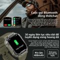 Đồng Hồ Thông Minh Dành Cho Nam Theo Dõi Sức Khỏe Thể Thao Chống Nước Với AI Voice Cuộc Gọi Bluetooth Theo Dõi Nhịp Tim & Giấc Ngủ Cho Android iOS. 