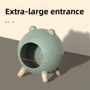 Four Seasons Universal Hamster House Small Hideaway Shelter for Golden Retriever Hounds Dwarf Hamsters Pet Cages And Accessories