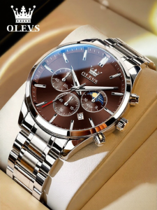 OLEVS | Automatic Quartz Watch Night Light Waterproof Mens Watch