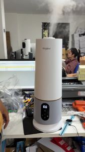 Máy bù ẩm ( tạo ẩm )thông minh WHIRLPOOL dung tích 8L - thương hiệu Mỹ