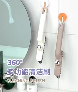Bàn Chải Vệ Sinh Khe Hở Góc Rãnh Xoay 360Cọ Vệ Sinh Nhà Tắm Cửa Nhà Bếp Thông Minh