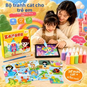 YUGUANG | Bộ Vẽ Cát Màu DIY Giáo Dục