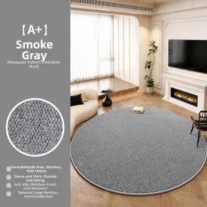 XXM | Round Jute-like Home Floor Mat