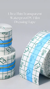 【Vainpot-SG】PU Film Transparent Waterproof Dressing Tape - Invisible Gloves for Nail Techs - 5m