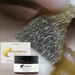 West&Month Blackhead Remover Peel Off Mask – Pore Shrinking Oil Control Deep Cleansing Removes Acne & Impurities
