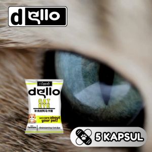 Kapsul Dello Untuk Kucing Obat Sakit Mata Cats Solusi Kesehatan Mata Anabul Kesayangan Anda FEFARM