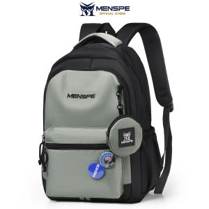 MENSPE Fashion Student Backpack Portable Laptop Backpack Large Capacity Backpakk Business Computer Backpack 15.6-inch Laptop Backpack Waterproof Backpack College Commuting Backpack Leisure School Bag For Travel Study Business